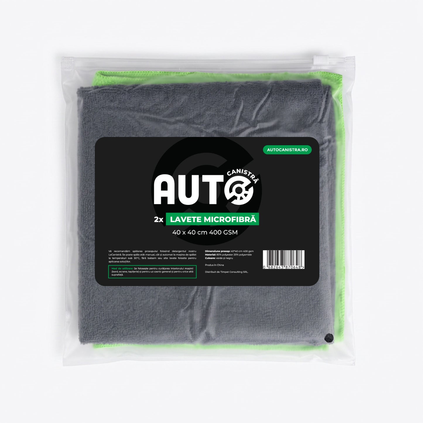 2 x Lavete Bune la toate Microfibra 40x40 - 400 GSM