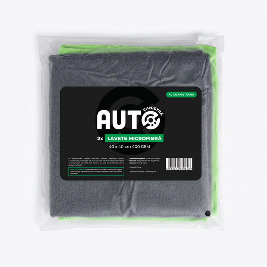 2 x Lavete Bune la toate Microfibra 40x40 - 400 GSM