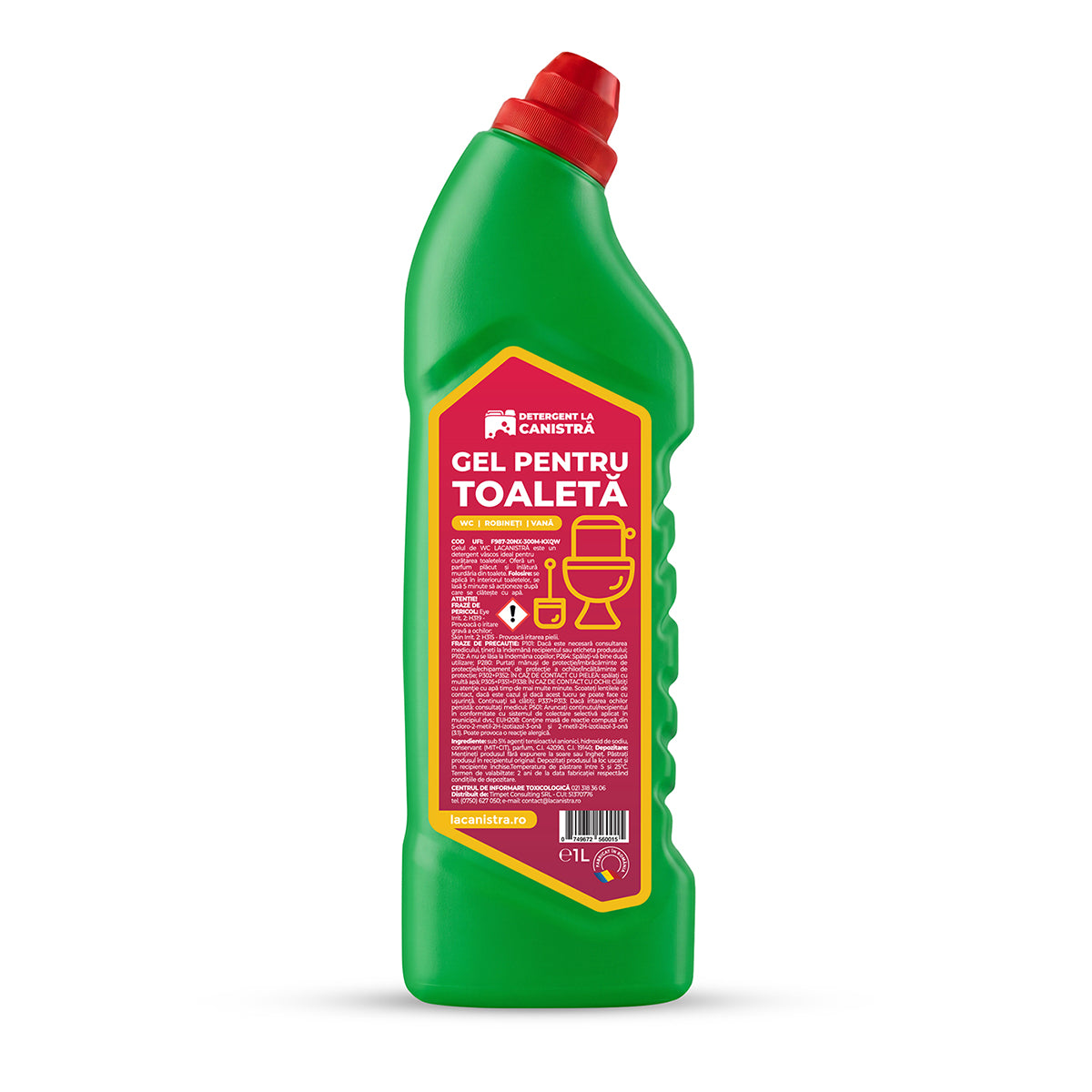 Soluție baie WC gel 750 ml La Canistra