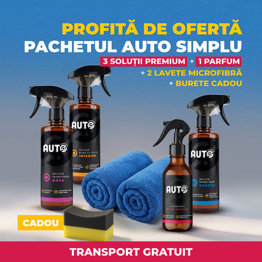 Pachetul Auto Simplu - 6 Produse Esențiale la Preț Corect