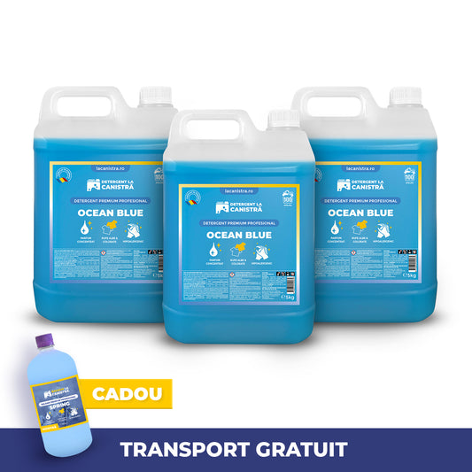 Pachet detergent 3x5L ocean blue La Canistra