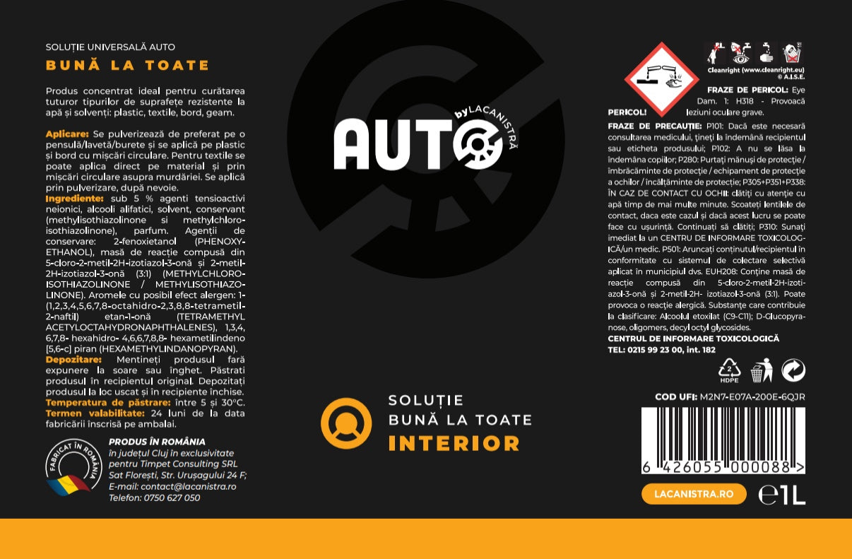 Soluție bună la toate interior 400 ml La Canistra - imagine 2