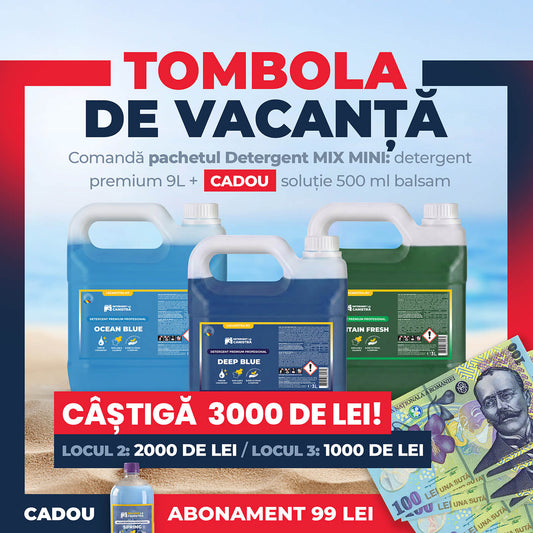 Pachet Detergent MIX Mini - 3x3L + Balsam Cadou