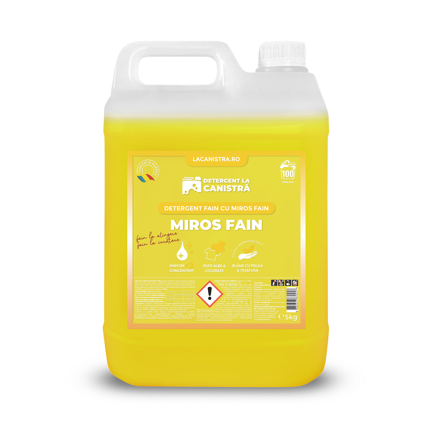 Detergent Lichid Haine - Miros Fain - 5 L