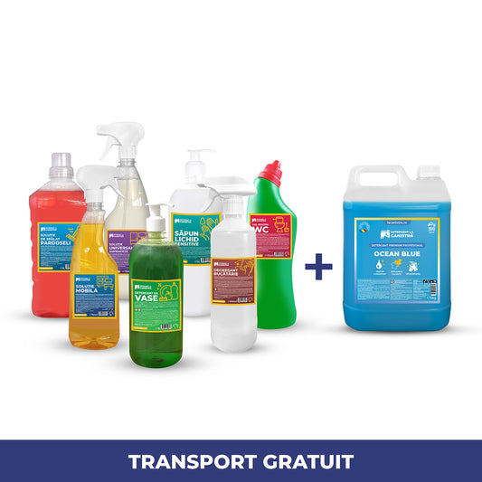 Pachetul Casei - Detergent/Balsam 5L + 7 Soluții